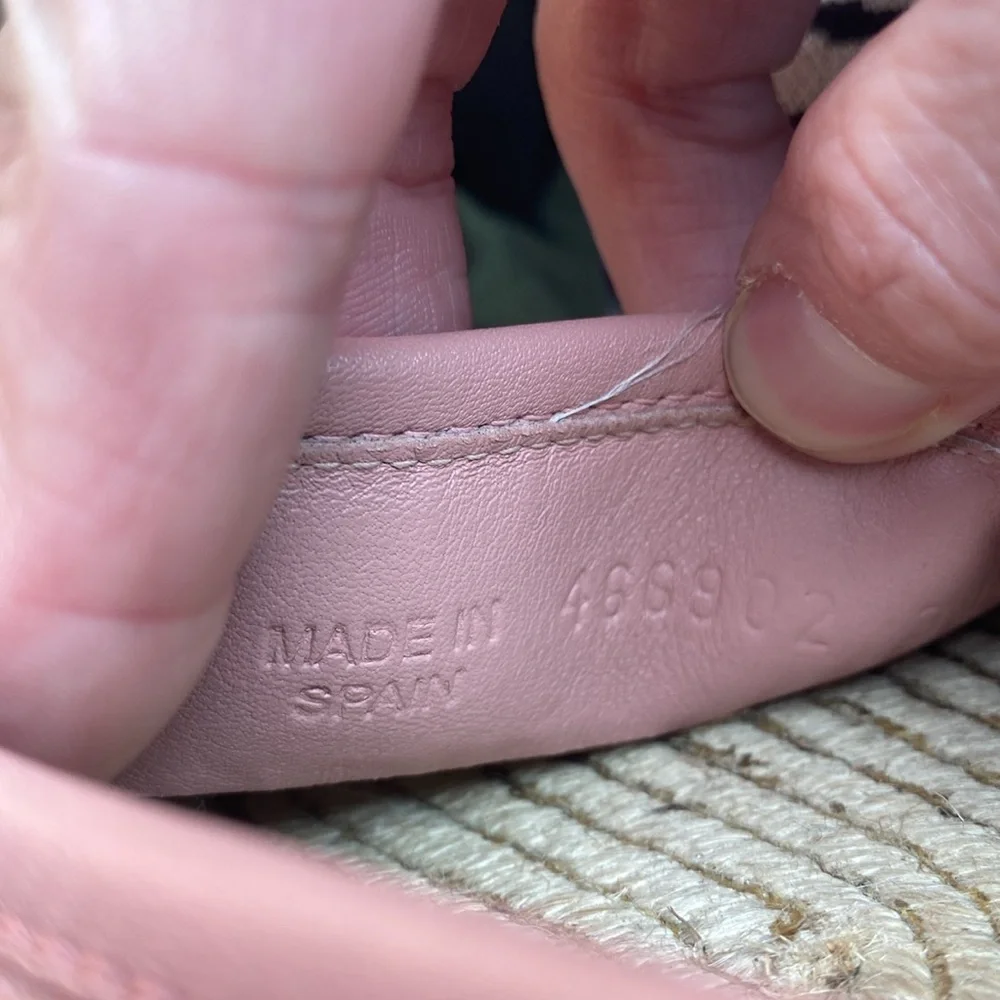 🤯AUTHENTIC GUCCI MONOGRAM GUCCIRISSMA CLOTH ESPADRILLES